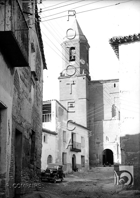 "Torre de iglesia". Ricardo Compairé Escartín. Grañén